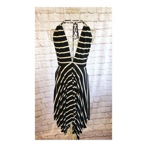 Ruby and Jenna Black and White Maxi Dress